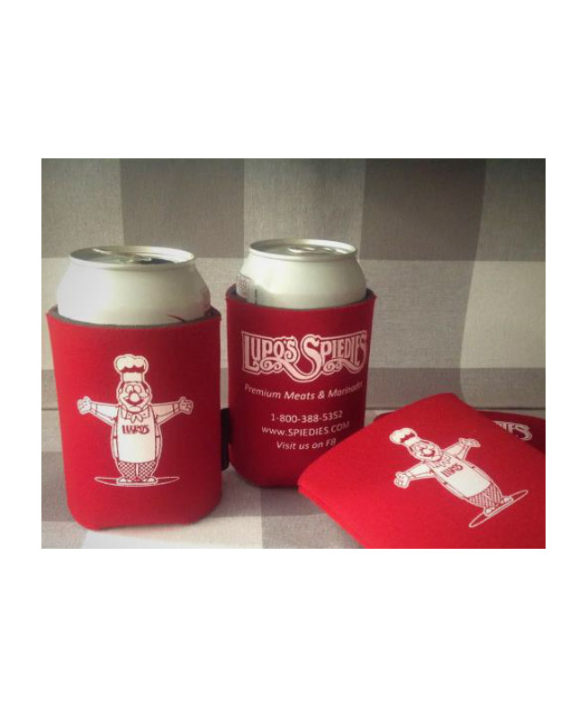 Lupo's Char Pit Charlie Drink Koozies (6 Pack) Lupo's Char Pit Charlie Drink Koozies (6 Pack)